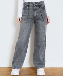 LOVETOXIC | 【LTXC】【セット可】タックワイドデニムパンツ(デニムパンツ)