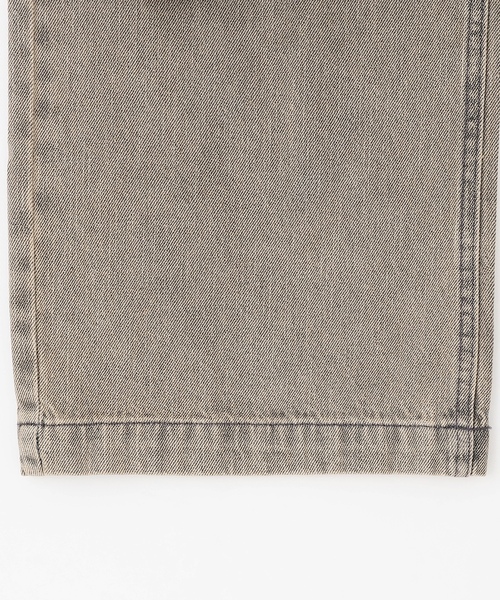 LOVETOXIC（ラブトキシック）の「【LTXC】【セット可】タックワイドデニムパンツ（デニムパンツ・キッズ・グレー/サックスブルー/ブラウン・M:150cm/130cm/L:160cm/S:140cm）」の12枚目の写真