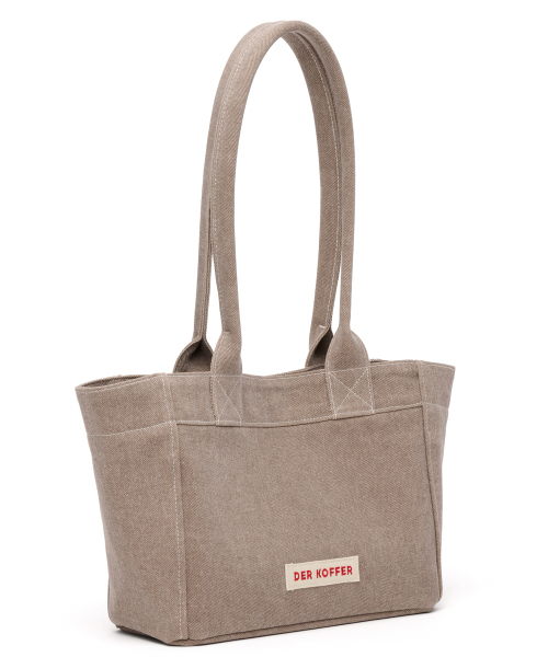 DER KOFFER（デルコッファー）の「SHOPPER BOAT VINTAGE [BROWN]（ショルダーバッグ・レディース・その他・FREE）」の3枚目の写真