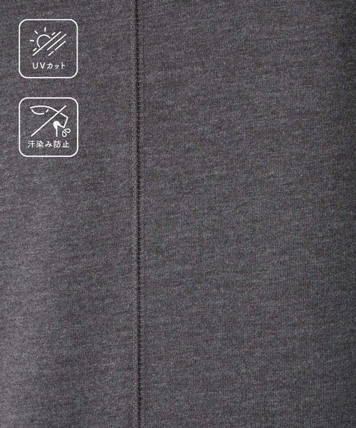 forksy.(フォルクシー)の「【forksy.】アメスリ レイヤード ワンピース&タンクトップセット / UVカット・汗ジミ防止(ワンピース・レディース・ブラック/チャコールグレー/ブラウン・FREE)」の4枚目の写真