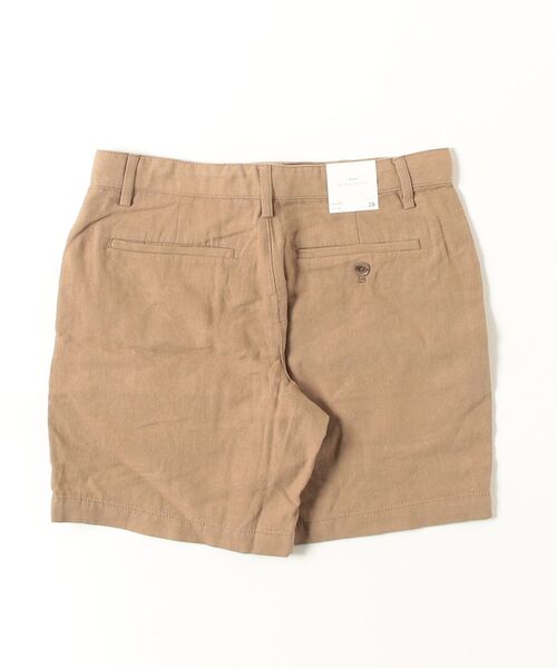 BANANA REPUBLIC FACTORY STORE(バナナリパブリック ファクトリーストア)の「BANANA REPUBLIC FACTORY STORE 7インチ リネンブレンド ショートパンツ(その他パンツ・メンズ・ベージュ系その他/ホワイト/ベージュ/ネイビー/ブラウン/グレー・28/29/30/31/32/33/34)」の7枚目の写真