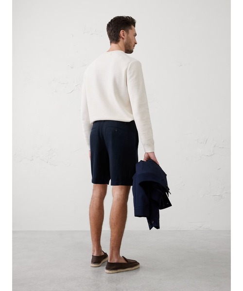 BANANA REPUBLIC FACTORY STORE(バナナリパブリック ファクトリーストア)の「BANANA REPUBLIC FACTORY STORE 7インチ リネンブレンド ショートパンツ(その他パンツ・メンズ・ベージュ系その他/ホワイト/ベージュ/ネイビー/ブラウン/グレー・28/29/30/31/32/33/34)」の10枚目の写真