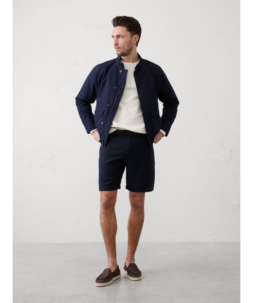BANANA REPUBLIC FACTORY STORE(バナナリパブリック ファクトリーストア)の「BANANA REPUBLIC FACTORY STORE 7インチ リネンブレンド ショートパンツ(その他パンツ・メンズ・ベージュ系その他/ホワイト/ベージュ/ネイビー/ブラウン/グレー・28/29/30/31/32/33/34)」の11枚目の写真