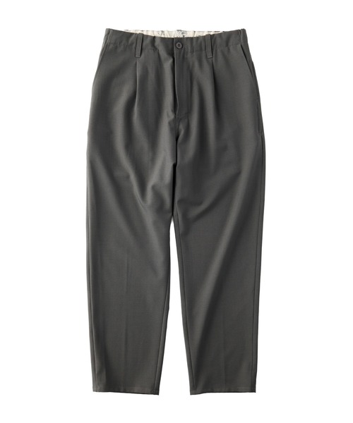 UNIVERSAL OVERALL(ユニバーサルオーバーオール)の「UNIVERSAL OVERALL Adictive OX TUCK TAPERD(その他パンツ・メンズ・ブラック/ダークグレー・34inch/32inch/30inch)」の1枚目の写真