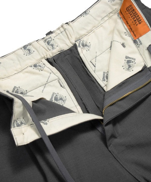 UNIVERSAL OVERALL(ユニバーサルオーバーオール)の「UNIVERSAL OVERALL Adictive OX TUCK TAPERD(その他パンツ・メンズ・ブラック/ダークグレー・34inch/32inch/30inch)」の5枚目の写真