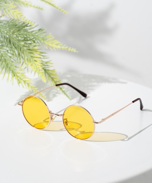 Rocky Monroe（ロッキーモンロー）の「メタルフレーム ラウンドカラーレンズサングラス/伊達メガネ（サングラス・メンズ・F/E/D/C/K/J/H/A/I/G/B・FREE）」の6枚目の写真