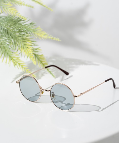 Rocky Monroe（ロッキーモンロー）の「メタルフレーム ラウンドカラーレンズサングラス/伊達メガネ（サングラス・メンズ・F/E/D/C/K/J/H/A/I/G/B・FREE）」の7枚目の写真