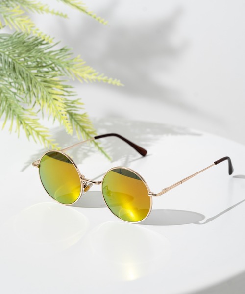 Rocky Monroe（ロッキーモンロー）の「メタルフレーム ラウンドカラーレンズサングラス/伊達メガネ（サングラス・メンズ・F/E/D/C/K/J/H/A/I/G/B・FREE）」の10枚目の写真