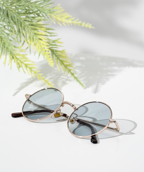 Rocky Monroe（ロッキーモンロー）の「メタルフレーム ラウンドカラーレンズサングラス/伊達メガネ（サングラス・メンズ・F/E/D/C/K/J/H/A/I/G/B・FREE）」の14枚目の写真