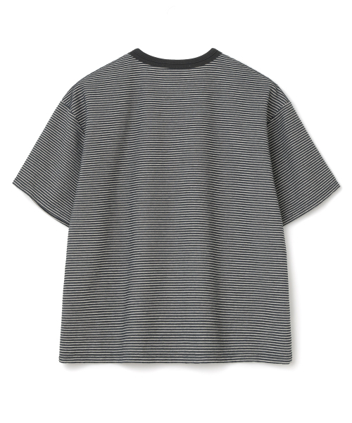 Millo Archive（ミロ アーカイブ）の「リピートストライプTシャツ [ディープチャコール]（Tシャツ/カットソー・メンズ・その他・LARGE/X-LARGE/MEDIUM）」の6枚目の写真