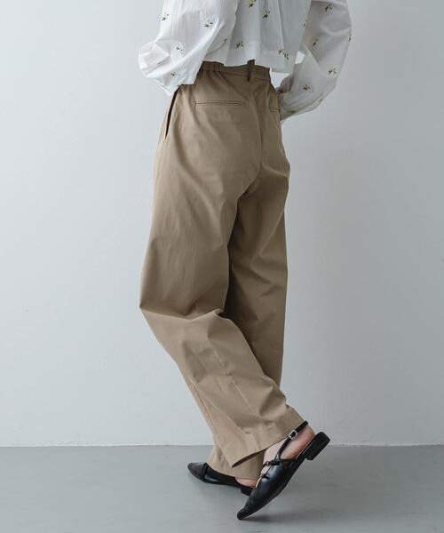 SENSE OF PLACE by URBAN RESEARCH（センスオブプレイスバイアーバンリサーチ）の「コクーンパンツ（その他パンツ・レディース・ベージュ/アイボリー/チャコールグレー・SMALL/MEDIUM）」の18枚目の写真