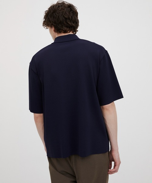 UNITED TOKYO(ユナイテッドトウキョウ)の「18G サーブルストレッチポロ |接触冷感/夏服/オフィスカジュアル/ビジネス/ウォッシャブル(ニット/セーター・メンズ・ブラック/ネイビー/ライトグレー・1/2/3)」の19枚目の写真