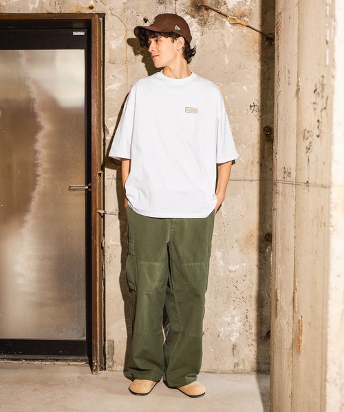 niko and...（ニコアンド）の「コットンワイドカーゴパンツ（カーゴパンツ・メンズ・ブラウン/ブラック/カーキ・MEDIUM/LARGE）」の17枚目の写真