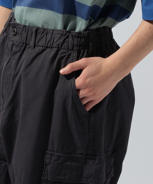 niko and...（ニコアンド）の「コットンワイドカーゴパンツ（カーゴパンツ・メンズ・ブラウン/ブラック/カーキ・MEDIUM/LARGE）」の10枚目の写真