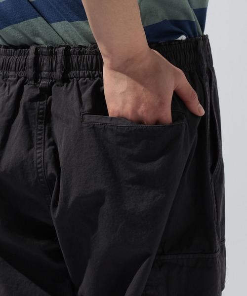 niko and...（ニコアンド）の「コットンワイドカーゴパンツ（カーゴパンツ・メンズ・ブラウン/ブラック/カーキ・MEDIUM/LARGE）」の9枚目の写真