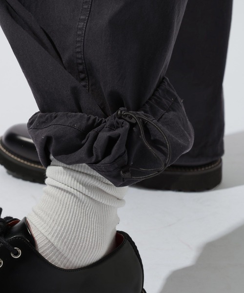 niko and...（ニコアンド）の「コットンワイドカーゴパンツ（カーゴパンツ・メンズ・ブラウン/ブラック/カーキ・MEDIUM/LARGE）」の6枚目の写真