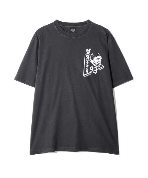 MANASTASH(マナスタッシュ)の「MANASTASH/マナスタッシュ/PUMICE TEE RAD RIDE(Tシャツ/カットソー・メンズ・ホワイト/ブラック/オレンジ・S/L/M/XL)」の4枚目の写真