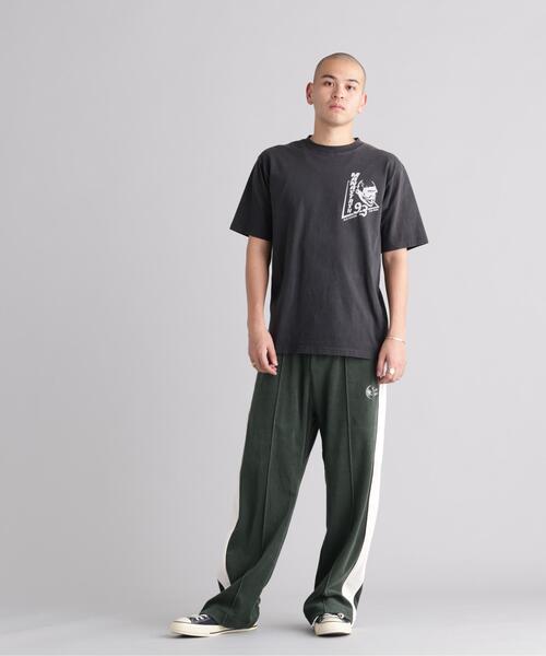 MANASTASH(マナスタッシュ)の「MANASTASH/マナスタッシュ/PUMICE TEE RAD RIDE(Tシャツ/カットソー・メンズ・ホワイト/ブラック/オレンジ・S/L/M/XL)」の8枚目の写真