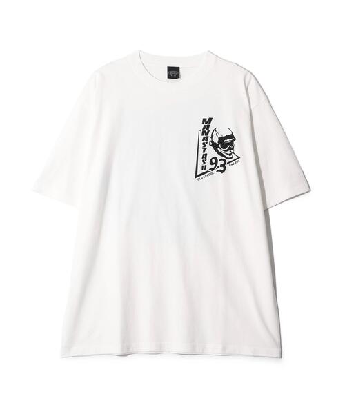 MANASTASH(マナスタッシュ)の「MANASTASH/マナスタッシュ/PUMICE TEE RAD RIDE(Tシャツ/カットソー・メンズ・ホワイト/ブラック/オレンジ・S/L/M/XL)」の15枚目の写真