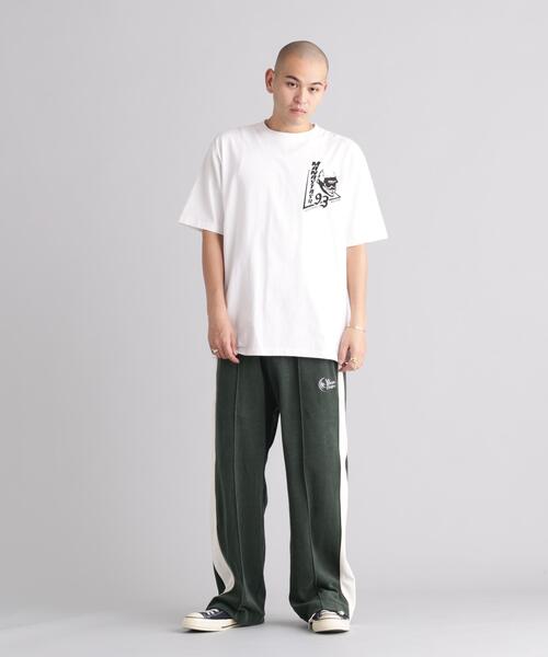 MANASTASH(マナスタッシュ)の「MANASTASH/マナスタッシュ/PUMICE TEE RAD RIDE(Tシャツ/カットソー・メンズ・ホワイト/ブラック/オレンジ・S/L/M/XL)」の19枚目の写真