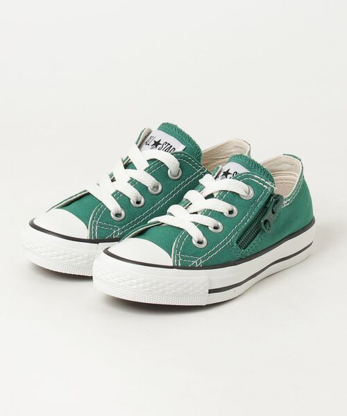 SHIPS（シップス）の「CONVERSE:CHILD ALL STAR Z OX（スニーカー・キッズ・ナチュラル/ブラック/グリーン・16/17/18/19/20/21/22）」の3枚目の写真