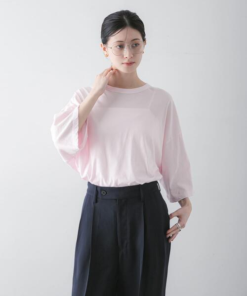別注ATON×URBAN RESEARCH WIDE SLEEVE Tシャツ 別注』ATON×URBAN RESEARCH WIDE SLEEVE T-SHIRTS（Tシャツ/カットソー