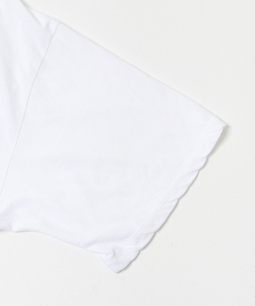 ATON（エイトン）の「『別注』ATON×URBAN RESEARCH　WIDE SLEEVE T-SHIRTS（Tシャツ/カットソー・レディース・ホワイト/ピンク・FREE）」の19枚目の写真