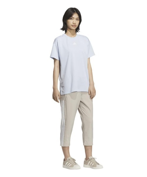 adidas(アディダス)の「アディダス adidas マストハブ ルーズフィット TERO 半袖 Tシャツ(Tシャツ/カットソー・レディース・オレンジ/ベビーピンク/ブルー・S/M/L/XL)」の9枚目の写真