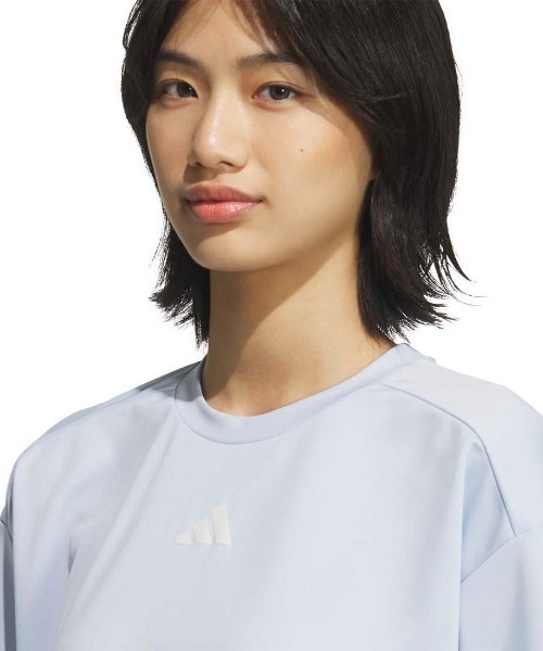adidas(アディダス)の「アディダス adidas マストハブ ルーズフィット TERO 半袖 Tシャツ(Tシャツ/カットソー・レディース・オレンジ/ベビーピンク/ブルー・S/M/L/XL)」の10枚目の写真