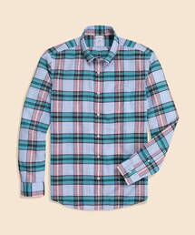 BROOKS BROTHERS | コットン インディアマドラス カジュアルシャツ Regular Fit(シャツ/ブラウス)