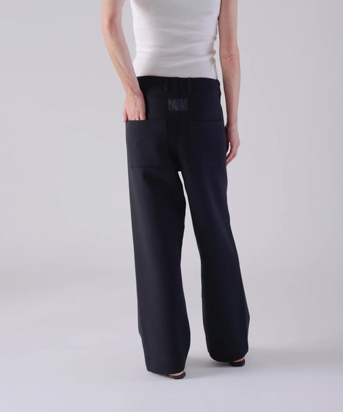 COGTHEBIGSMOKE(コグザビッグスモーク)の「【COGTHEBIGSMOKE/コグザビッグスモーク】LANA TROUSERS/イージートラウザーズ/ストレートワイドパンツ(その他パンツ・レディース・グレー/オフホワイト/ブラック・1)」の12枚目の写真