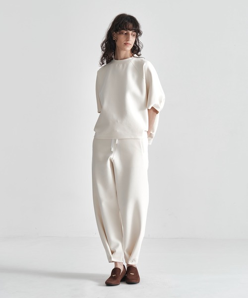 COGTHEBIGSMOKE(コグザビッグスモーク)の「【COGTHEBIGSMOKE/コグザビッグスモーク】LANA TROUSERS/イージートラウザーズ/ストレートワイドパンツ(その他パンツ・レディース・グレー/オフホワイト/ブラック・1)」の20枚目の写真