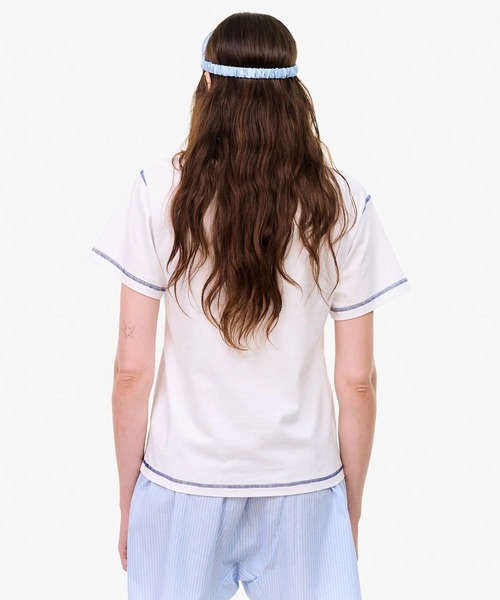Carne Bollente(カルネボレンテ)の「XOXO Serena(Tシャツ/カットソー・レディース・ホワイト・X-SMALL)」の2枚目の写真