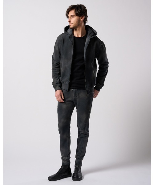 wjk（ダヴルジェイケイ）の「slim cut-off crew-neck L/S（Tシャツ/カットソー・メンズ・ブラック/ホワイト・X-LARGE/LARGE/MEDIUM/SMALL）」の12枚目の写真