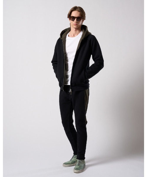 wjk（ダヴルジェイケイ）の「slim cut-off crew-neck L/S（Tシャツ/カットソー・メンズ・ブラック/ホワイト・X-LARGE/LARGE/MEDIUM/SMALL）」の15枚目の写真