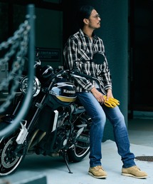 EDWIN（エドウィン）の「EDWIN エドウィン【夏用】COOL バイク用 ライディングジーンズ デニムパンツ ストレッチ 接触冷感【涼】（デニムパンツ）」