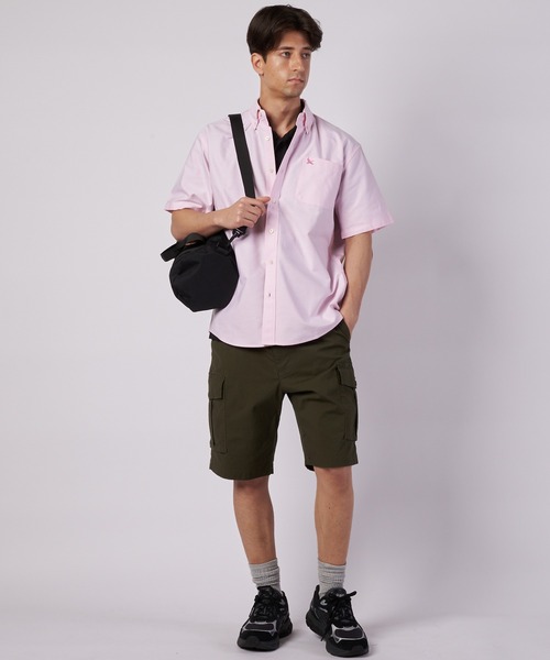 Eddie Bauer(エディーバウアー)の「オックスフォード 半袖 ボタンダウンシャツ(シャツ/ブラウス・メンズ・ブルー/ホワイト/ダークネイビー/ピンク・L/M/XL/S/XXL)」の11枚目の写真