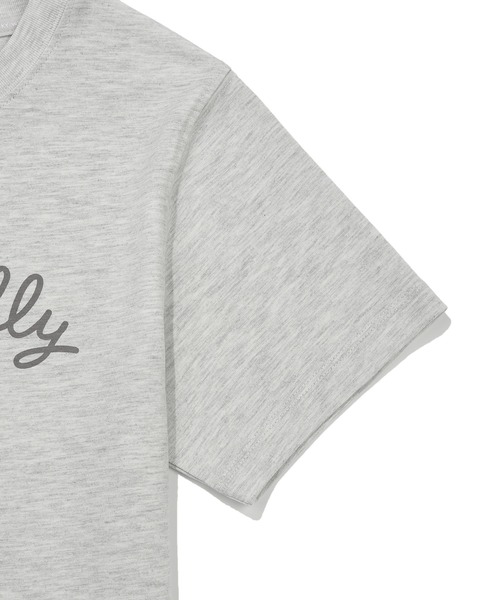 Wacky WiLLy(ワッキーウィリー)の「WOMEN BIG LILY GRAPHIC SHORT SLEEVE T-SHIRT(Tシャツ/カットソー・レディース・ライトグレー/ホワイト/ダークネイビー・LARGE/SMALL/MEDIUM)」の14枚目の写真
