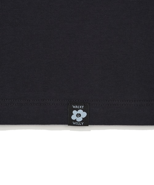Wacky WiLLy(ワッキーウィリー)の「WOMEN BIG LILY GRAPHIC SHORT SLEEVE T-SHIRT(Tシャツ/カットソー・レディース・ライトグレー/ホワイト/ダークネイビー・LARGE/SMALL/MEDIUM)」の21枚目の写真