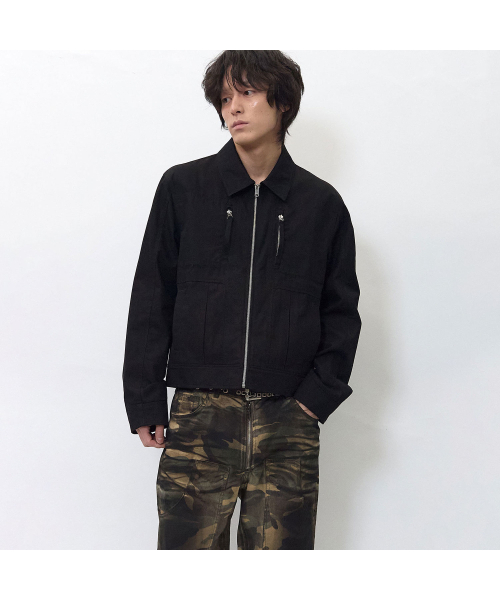 BLR(ビーエルアール)の「Anchored Puller Utility Jacket Black(デニムジャケット・メンズ・その他・SMALL/MEDIUM/LARGE)」の3枚目の写真