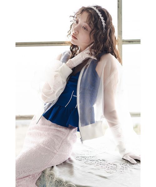 FURFUR(ファーファー)の「レースフリンジスカート(スカート・レディース・ピンク/オフホワイト/ブラック・F)」の16枚目の写真