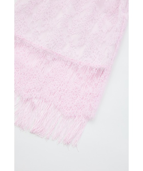 FURFUR(ファーファー)の「レースフリンジスカート(スカート・レディース・ピンク/オフホワイト/ブラック・F)」の12枚目の写真