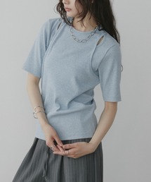 カットアウトTシャツ