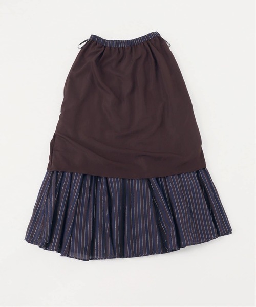 Spick & Span（スピックアンドスパン）の「《WEB限定 / 追加2》HYUストライプギャザーフレアスカート（スカート・レディース・その他4・38/36）」の19枚目の写真