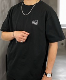 Burner | 【GROOVY STORE】ワンポイント刺繍 ストレッチT 接触冷感 吸水速乾 UVカット(Tシャツ/カットソー)