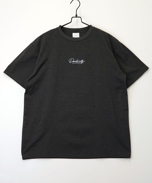 Burner(バーナー)の「【GROOVY STORE】ワンポイント刺繍 ストレッチT 接触冷感 吸水速乾 UVカット(Tシャツ/カットソー・メンズ・ブラック/ホワイト/スミクロ/ネイビー系/ホワイト系その他2/ダークネイビー/ライトブラック/ブラック系その他2・LL/L/M)」の11枚目の写真