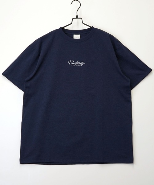 Burner(バーナー)の「【GROOVY STORE】ワンポイント刺繍 ストレッチT 接触冷感 吸水速乾 UVカット(Tシャツ/カットソー・メンズ・ブラック/ホワイト/スミクロ/ネイビー系/ホワイト系その他2/ダークネイビー/ライトブラック/ブラック系その他2・LL/L/M)」の12枚目の写真