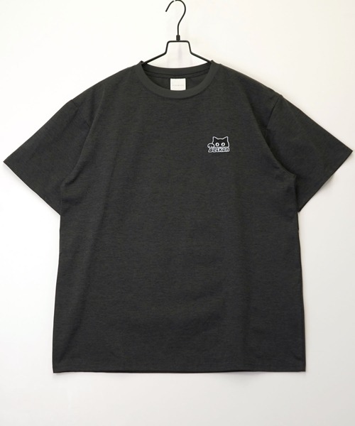 Burner(バーナー)の「【GROOVY STORE】ワンポイント刺繍 ストレッチT 接触冷感 吸水速乾 UVカット(Tシャツ/カットソー・メンズ・ブラック/ホワイト/スミクロ/ネイビー系/ホワイト系その他2/ダークネイビー/ライトブラック/ブラック系その他2・LL/L/M)」の19枚目の写真