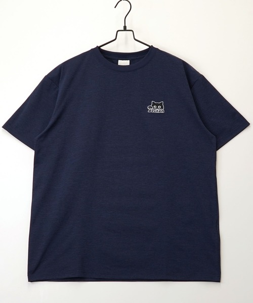 Burner(バーナー)の「【GROOVY STORE】ワンポイント刺繍 ストレッチT 接触冷感 吸水速乾 UVカット(Tシャツ/カットソー・メンズ・ブラック/ホワイト/スミクロ/ネイビー系/ホワイト系その他2/ダークネイビー/ライトブラック/ブラック系その他2・LL/L/M)」の20枚目の写真