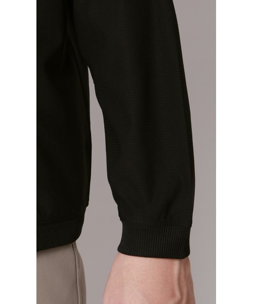 AOYAMA(アオヤマ)の「ドットメッシュカーディガン(カーディガン/ボレロ・メンズ・ブラック/ネイビー・L/M)」の7枚目の写真
